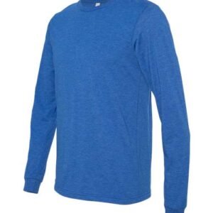 bella + canvas 3513 unisex triblend long sleeve tee