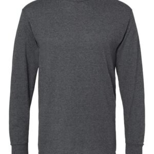 m&o 4820 unisex gold soft touch long sleeve t shirt