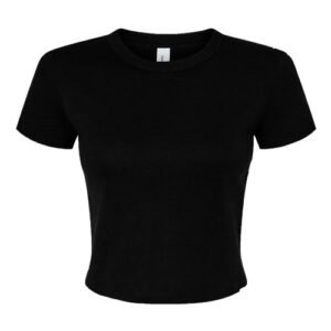 bella + canvas 1010 women's micro rib baby tee