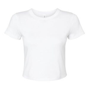 bella + canvas 1010 women's micro rib baby tee