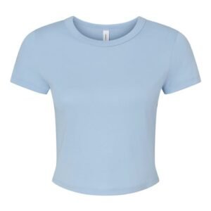 bella + canvas 1010 women's micro rib baby tee