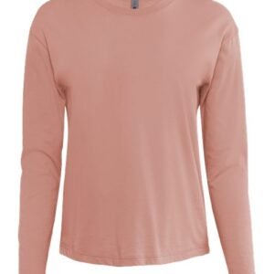 next level 3911 women's cotton relaxed long sleeve t shirt