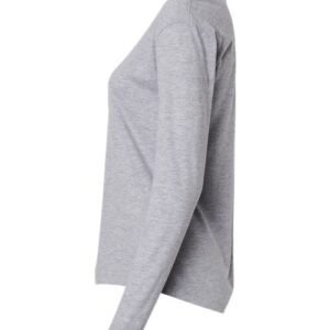 next level 3911 women's cotton relaxed long sleeve t shirt