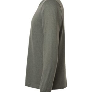 bella + canvas 3501cvc heather cvc long sleeve tee