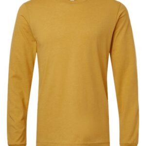 bella + canvas 3501cvc heather cvc long sleeve tee