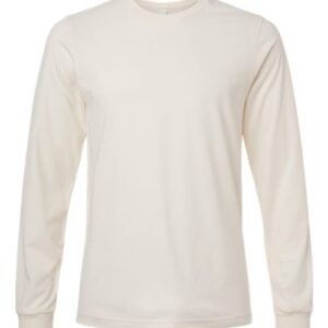 bella + canvas 3501cvc heather cvc long sleeve tee