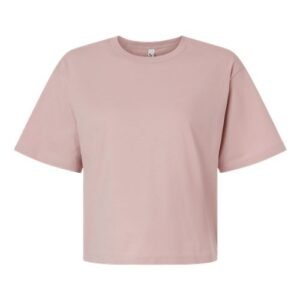 american apparel 102 women's fine jersey boxy tee