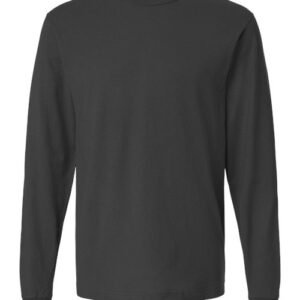 m&o 4501 fine jersey long sleeve t shirt