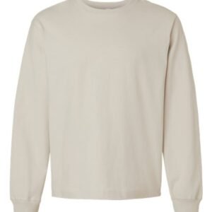 bella + canvas 4651 unisex 7.5 oz heavyweight long sleeve tee