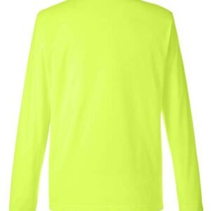 core365 ce111l unisex fusion chromasoft™ performance long sleeve t shirt