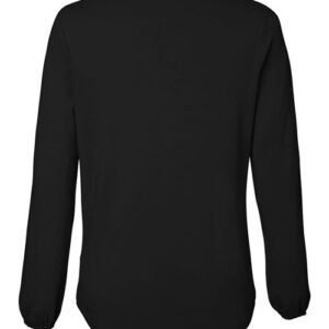 devon & jones dp122w women's raleigh half placket knit top