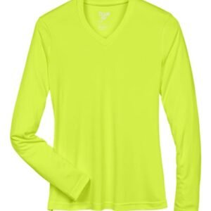 team 365 tt11wl women's zone performance long sleeve t shirt