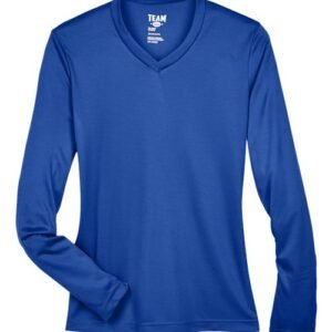 team 365 tt11wl women's zone performance long sleeve t shirt