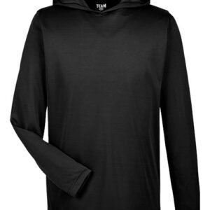 team 365 tt41 men's zone performance hooded t shirt