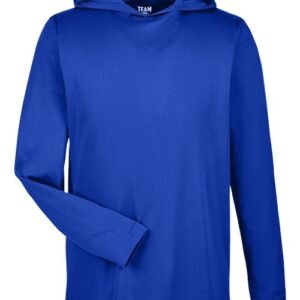 team 365 tt41 men's zone performance hooded t shirt