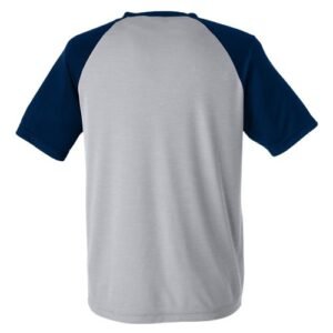 team 365 tt62 unisex zone colorblock raglan t shirt