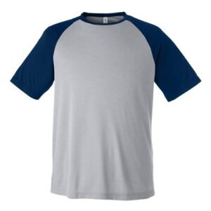 team 365 tt62 unisex zone colorblock raglan t shirt