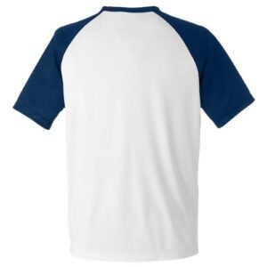 team 365 tt62 unisex zone colorblock raglan t shirt