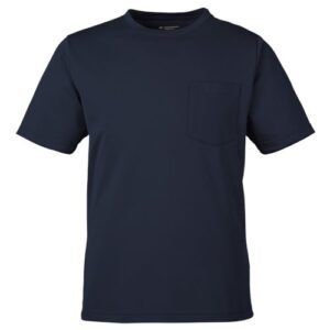 harriton m118 unisex charge snag and soil protect t shirt