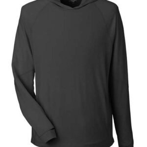north end ne105 unisex jaq stretch performance hooded long sleeve t shirt