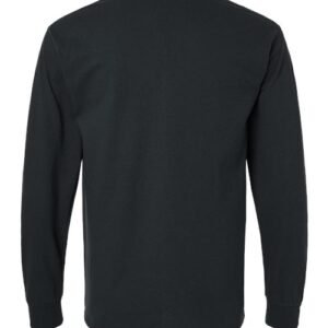 gildan 2410 unisex ultra cotton® long sleeve pocket t shirt