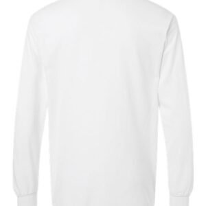 gildan 2410 unisex ultra cotton® long sleeve pocket t shirt