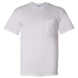 gildan 8300 unisex dryblend® pocket t shirt