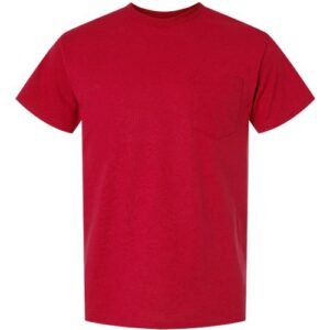 gildan 8300 unisex dryblend® pocket t shirt