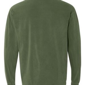 comfort colors 6014 unisex garment dyed heavyweight long sleeve t shirt