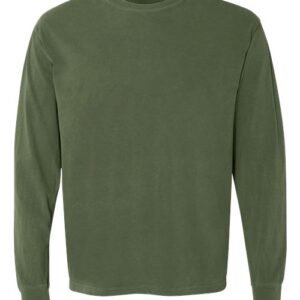 comfort colors 6014 unisex garment dyed heavyweight long sleeve t shirt