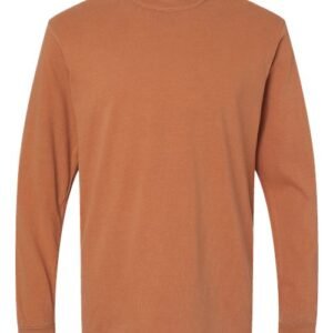 comfort colors 6014 unisex garment dyed heavyweight long sleeve t shirt