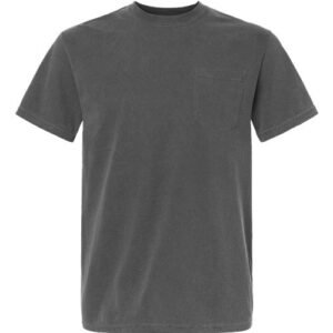 comfort colors 6030 unisex garment dyed heavyweight pocket t shirt