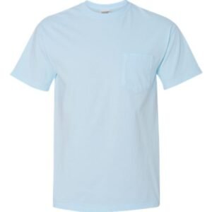 comfort colors 6030 unisex garment dyed heavyweight pocket t shirt