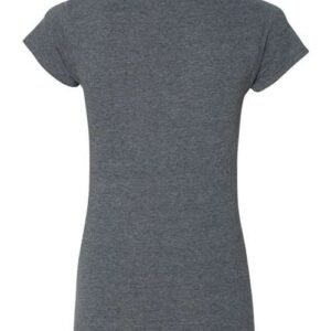 gildan 64v00l women's softstyle® v neck t shirt