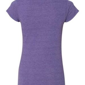 gildan 64v00l women's softstyle® v neck t shirt