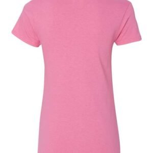gildan 5v00l women's heavy cotton™ v neck t shirt