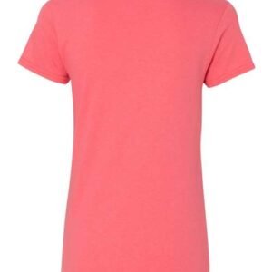 gildan 5v00l women's heavy cotton™ v neck t shirt