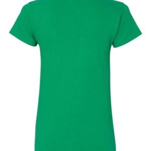 gildan 5v00l women's heavy cotton™ v neck t shirt