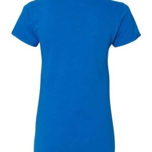 gildan 5v00l women's heavy cotton™ v neck t shirt