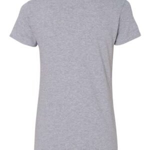 gildan 5v00l women's heavy cotton™ v neck t shirt