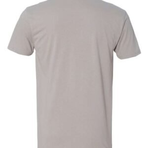 next level 6440 men's sueded v neck t shirt