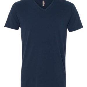 next level 6440 men's sueded v neck t shirt