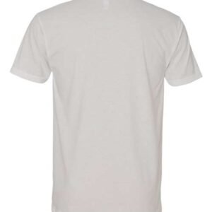 next level 6440 men's sueded v neck t shirt