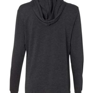 bella + canvas 3512 unisex jersey hooded long sleeve tee