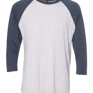next level 6051 unisex triblend three quarter raglan t shirt
