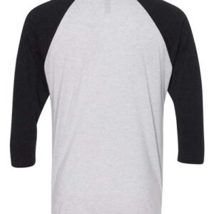 next level 6051 unisex triblend three quarter raglan t shirt