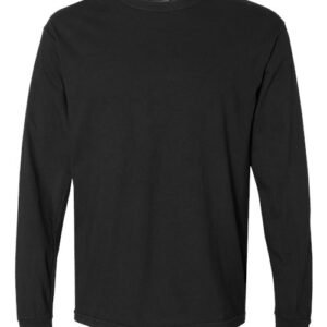comfort colors 6014 unisex garment dyed heavyweight long sleeve t shirt