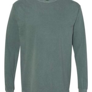 comfort colors 6014 unisex garment dyed heavyweight long sleeve t shirt