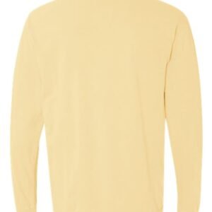 comfort colors 6014 unisex garment dyed heavyweight long sleeve t shirt