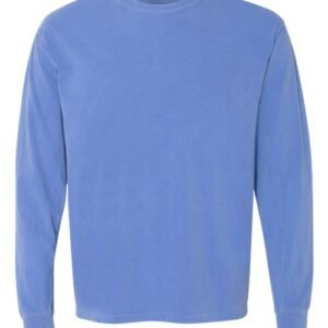 comfort colors 6014 unisex garment dyed heavyweight long sleeve t shirt